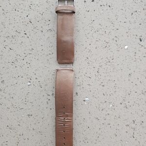 Philip Stein Brown Leather Watch Strap
